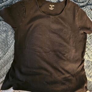 Black Short Sleeved T-shirt